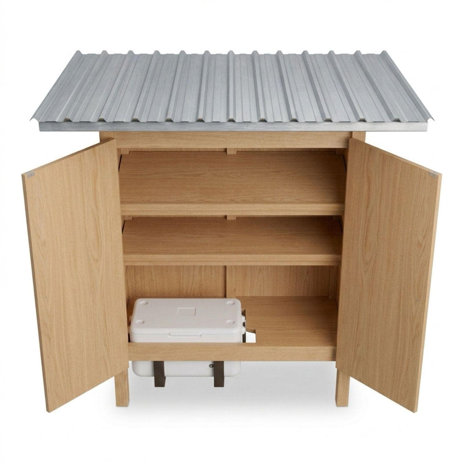 DIY Roadside Farm Stand Plans PDF | Enclosed Produce Rack & Vegetable Stand | Egg Stand with Cooler Space - view 8